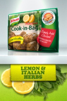 Knorr Cook in Bag Lemon & Italian Herbs Knorr Cook in Bag Lemon & Italian Herbs